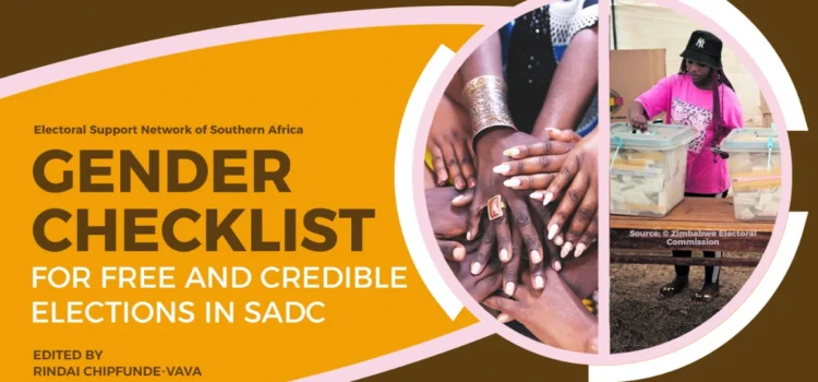 Gender Checklist For Free And Credible Elections In SADC